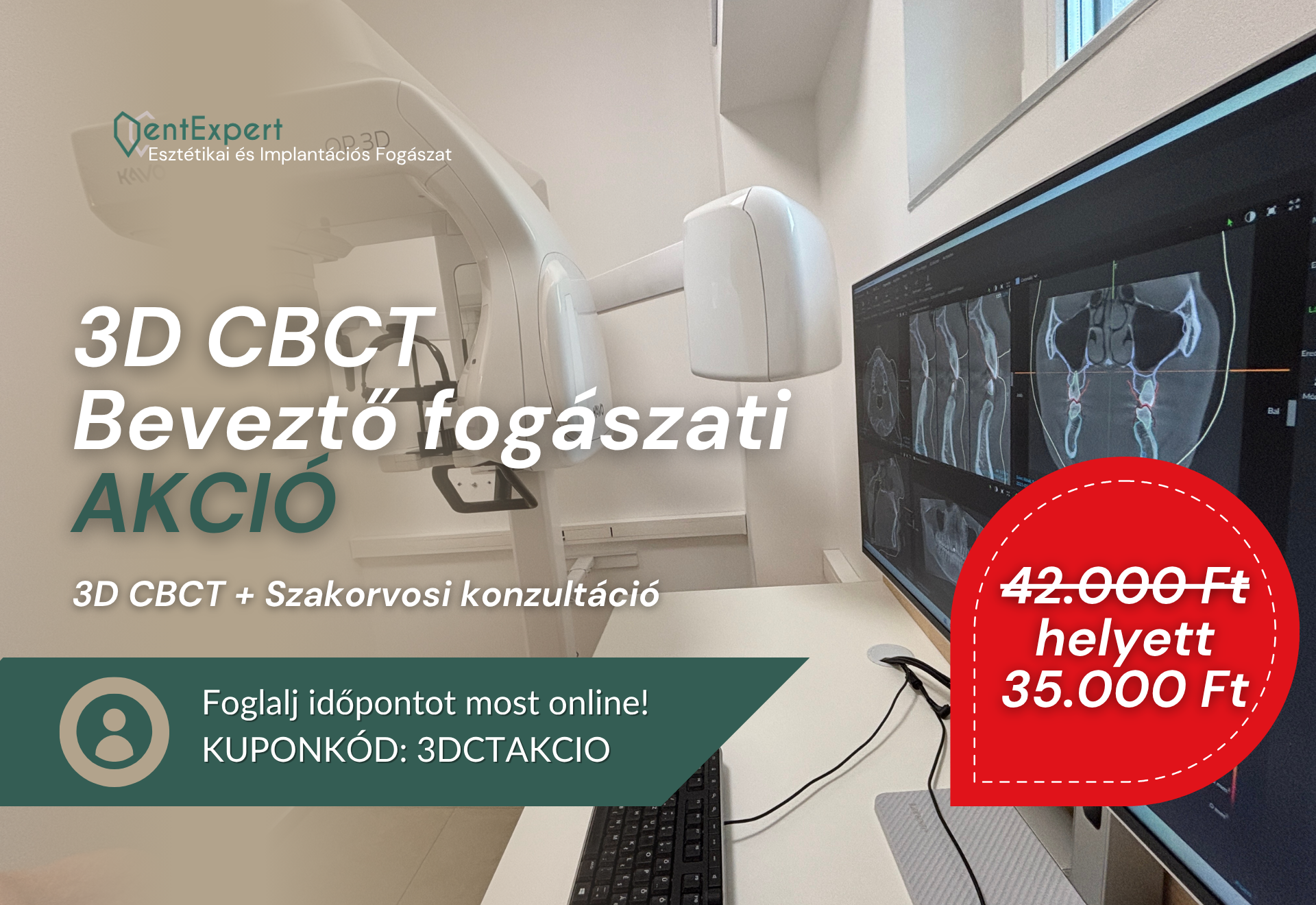 3D CT konzultáció bevezető ajánlattal Győrben 